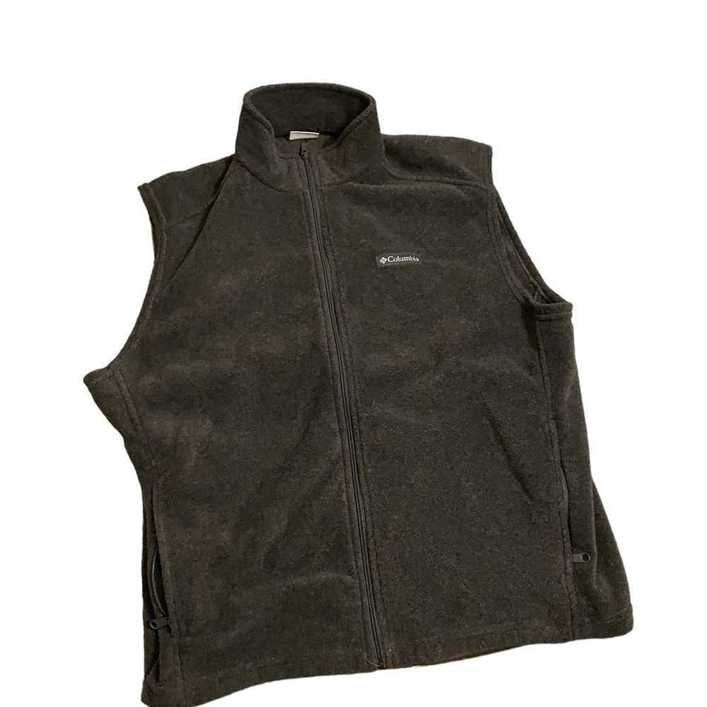 Gray Columbia fleece vest